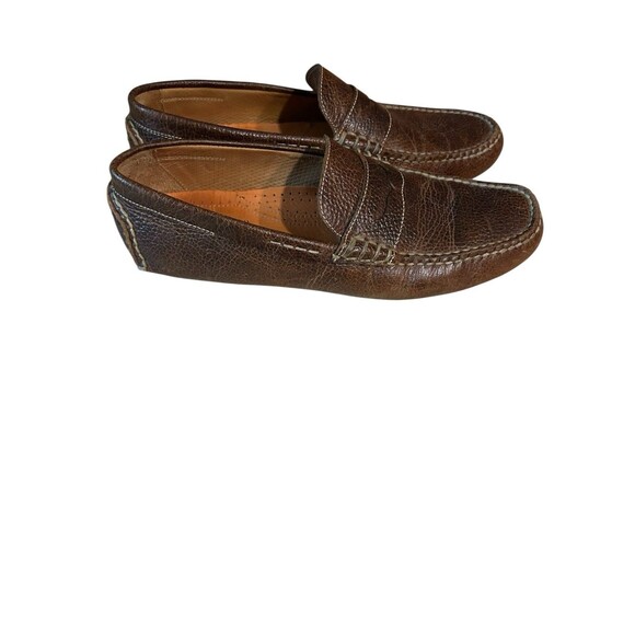 Martin Dingman Men's Monte Carlo Penny Driving Loafers Sz 10 Fast Shipping - Picture 5 of 7